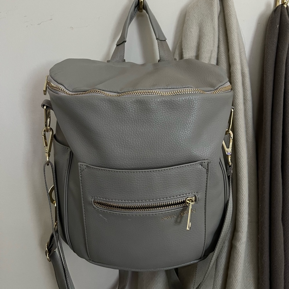 Fawn design mini backpack/diaper bag